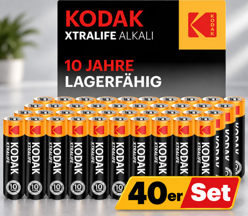 Kodak xtralife 40x - aa, lr6